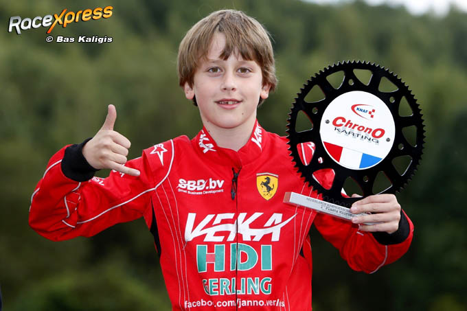 Janno Versluis podium